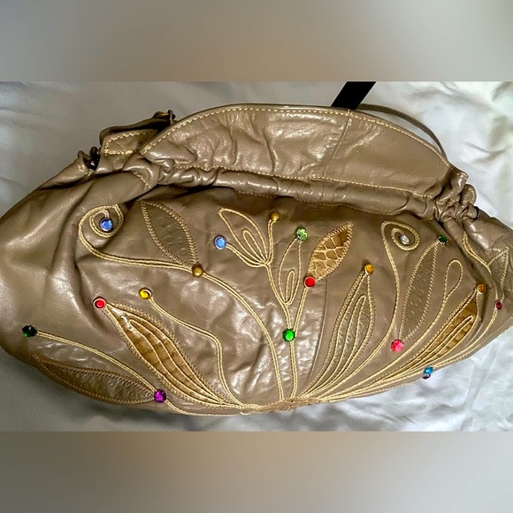 Made in USA leather Design by Danielle Inc handbag - Picture 1 of 6